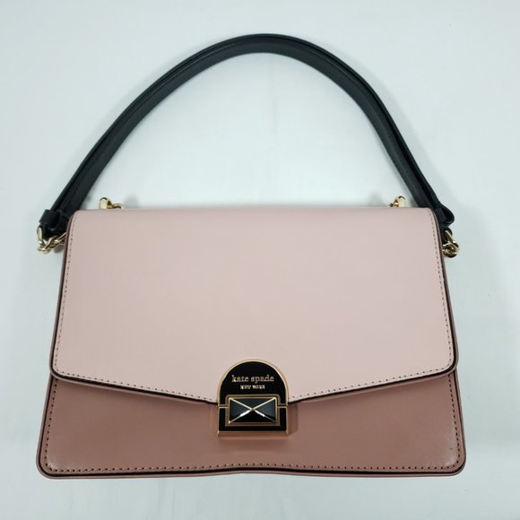 Kate Spade Neve Convertible Flap Shoulder Bag - Pink - Picture 5 of 9